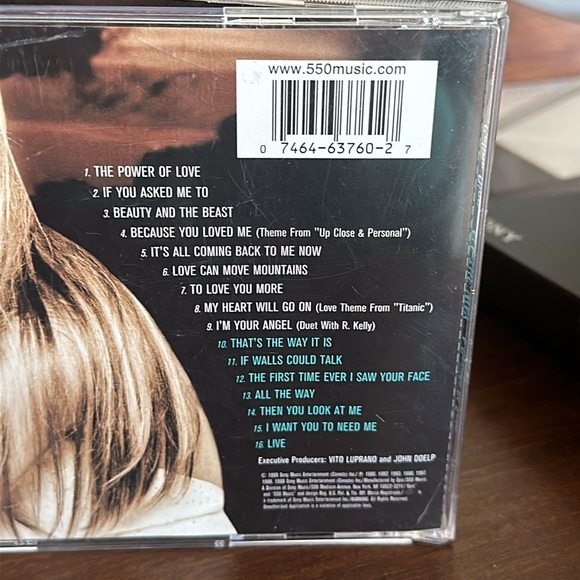 Celine All the Way…. A decade of Song Greatest hits + 7 new songs - Picture 6 of 6